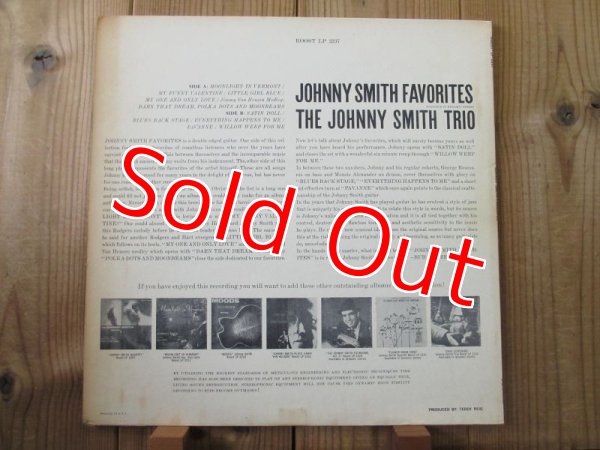 画像2: Johnny Smith Trio /  Johnny Smith Favorites (2)