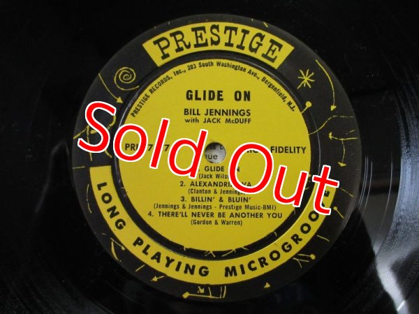 画像3: Bill Jennings With Jack McDuff / Glide On (3)