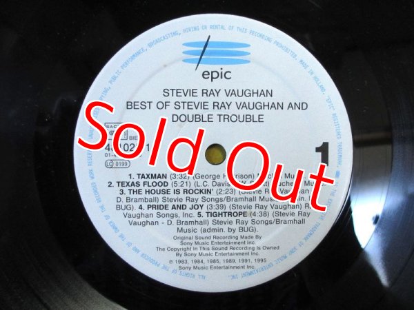 画像3: Stevie Ray Vaughan And Double Trouble / Greatest Hits (3)