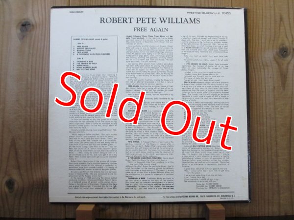 画像2: Robert Pete Williams / Free Again (2)