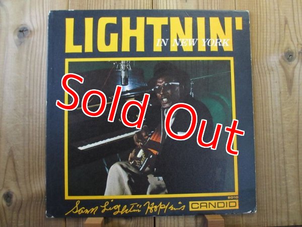 画像1: Sam Lightnin' Hopkins / Lightnin' In New York (1)