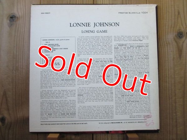 画像2: Lonnie Johnson / Losing Game (2)