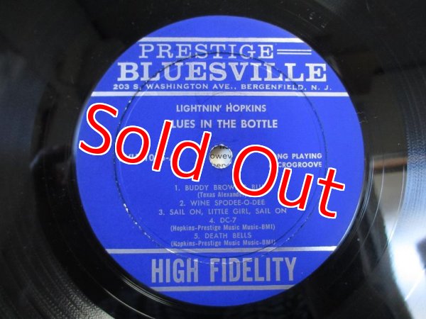 画像3: Lightnin' Hopkins / Blues In My Bottle (3)