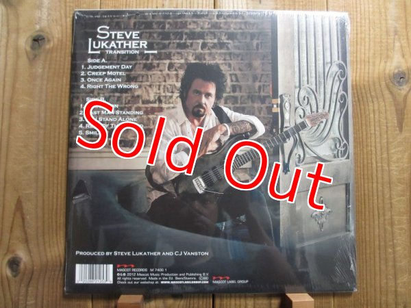 画像2: TOTOのギタリスト、スティーブルカサーのソロ・アナログ盤！■Steve Lukather / Transition (2)