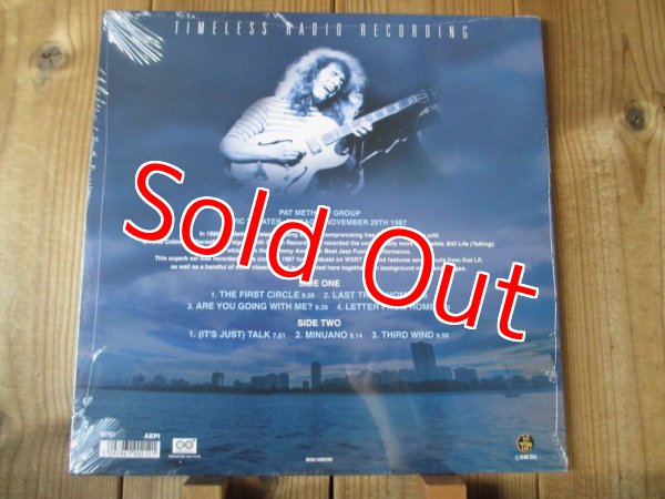 画像2: パットメセニー貴重ライブ音源LP化！第一弾！■Pat Metheny / Live in Chicago '87 (2)