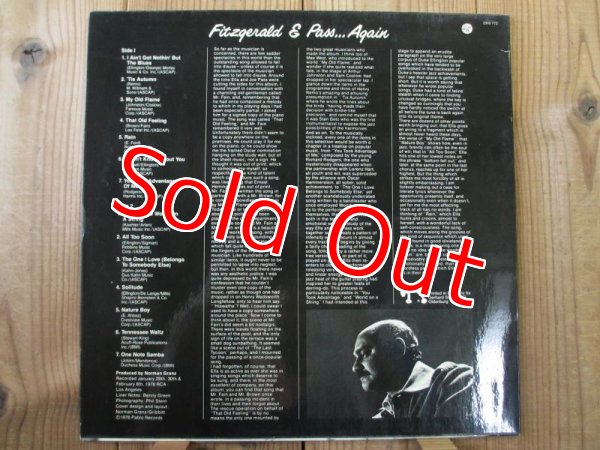 画像2: Ella Fitzgerald & Joe Pass / Fitzgerald & Pass...Again (GER) (2)