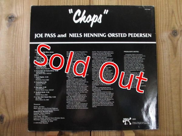 画像2: Joe Pass & Niels Henning Orsted Pedersen / Chops (GER) (2)