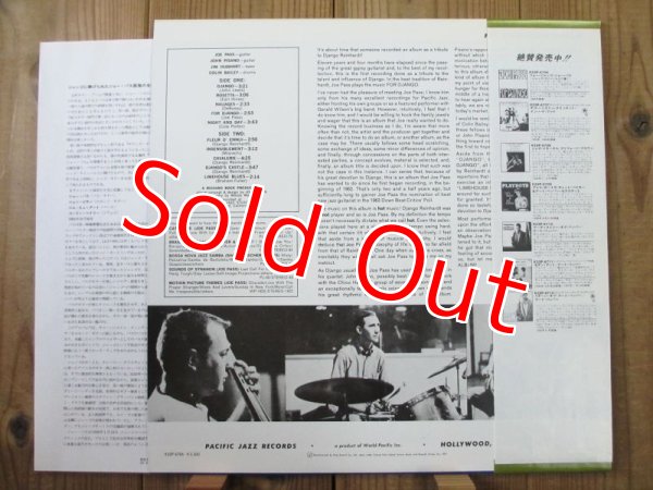 画像2: Joe Pass / For Django (2)