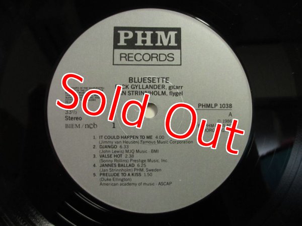 画像3: Dick Gyllander & Jan Strinnholm / Bluesette (3)