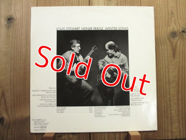 画像2: 【LP】Louis Stewart & Heiner Franz / Winter Song (2)