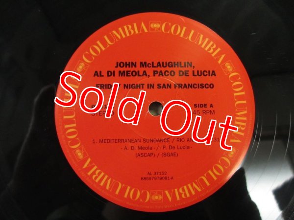 画像5: John McLaughlin - Al Di Meola - Paco De Lucia / Friday Night In San Francisco (5)