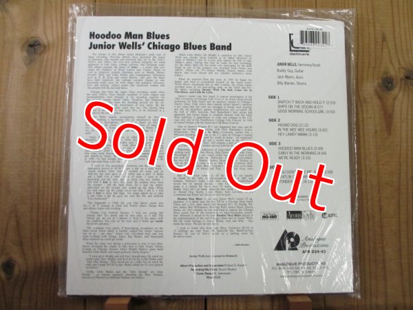 画像2: アナプロ45回転2枚組！■Junior Wells' Chicago Blues Band / Hoodoo Man Blues (2)