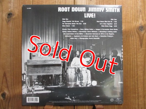 画像2: 遂にレアグルーヴ・クラシック名盤がアナログリイシュー！■Jimmy Smith / Live! - Root Down (2)