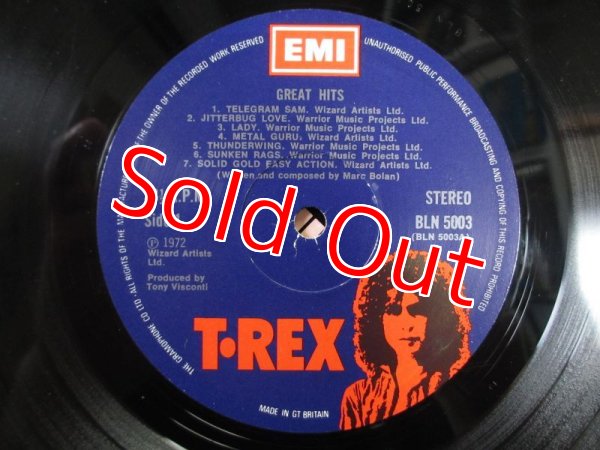 画像3: T. Rex / Great Hits (3)