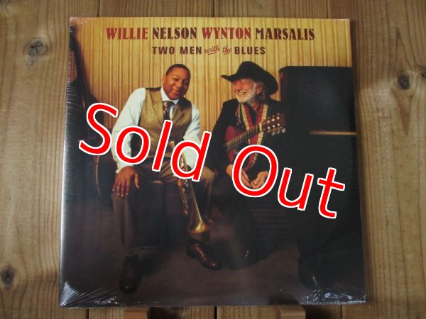 画像1: ジャズとカントリーを融合した名作！■Willie Nelson & Wynton Marsalis / Two Men With The Blues (1)
