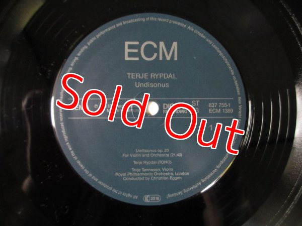 画像3: Terje Rypdal - Undisonus For Violin And Orchestra / Ineo For Choir And Chamber Orchestra (3)