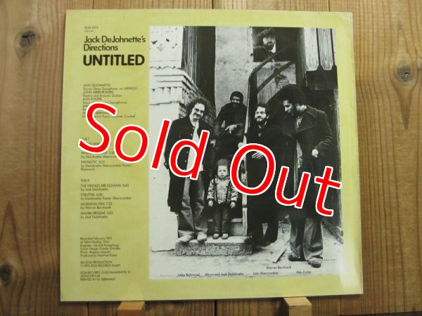 画像2: Jack DeJohnette's Directions - John Abercrombie(g) / Untitled (2)