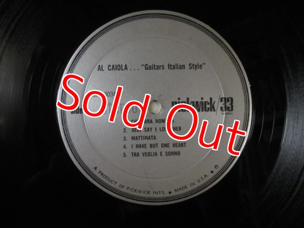 画像3: Al Caiola / Italian Style (3)
