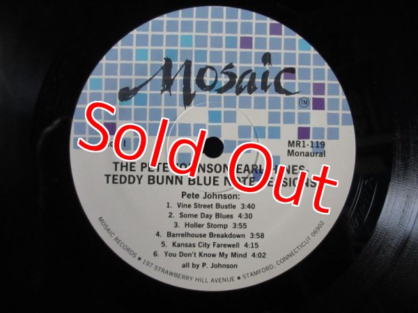 画像4: Teddy Bunn , V.A. / The Pete Johnson, Earl Hines, Teddy Bunn - Blue Note Sessions (4)