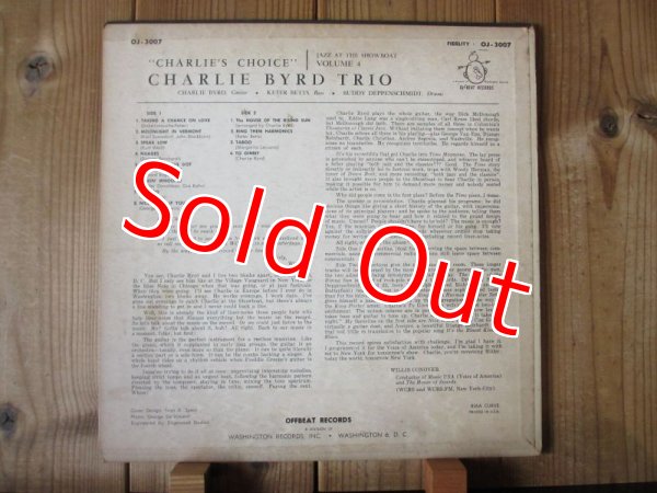 画像2: Charlie Byrd Trio / Charlie's Choice (2)