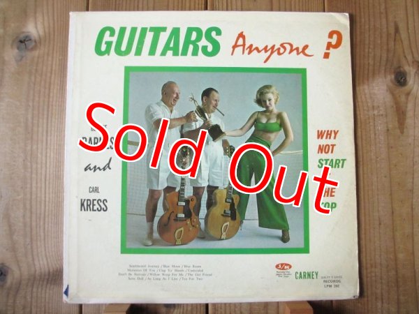 画像1: George Barnes & Carl Kress / Guitars, Anyone? Why Not Start At The Top? (1)