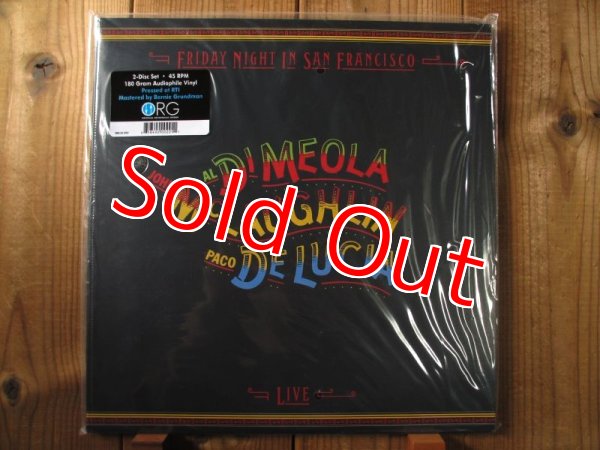 画像1: 未開封45回転2枚組高音質盤！■Paco De Lucia - Al Di Meola - John McLaughlin / Friday Night In San Francisco (1)