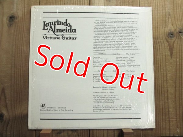 画像2: 45回転盤！ダイレクトディスクLtd白盤！■Laurindo Almeida / Virtuoso Guitar (45rpm) (2)