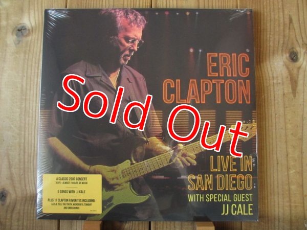 画像1: 再入荷！クラプトン近年最高のライヴ豪華3枚組LP！■Eric Clapton / Live In San Diego - With Special Guest J.J. Cale (1)