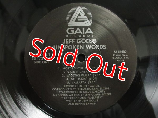 画像3: Jeff Golub / Unspoken Words (3)