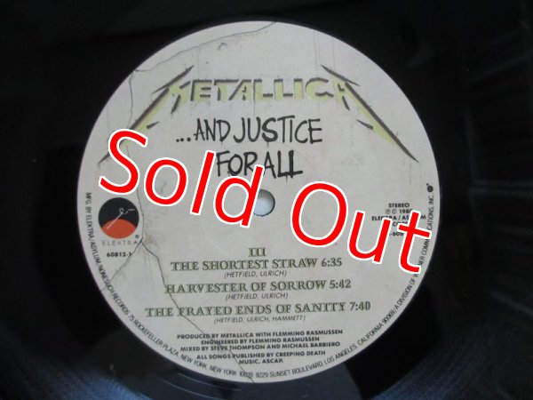 画像4: Metallica / ...And Justice For All (4)