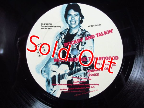 画像3: George Thorogood & Brian Setzer / Rockin' & Talkin' - A Special Interview Disc (3)