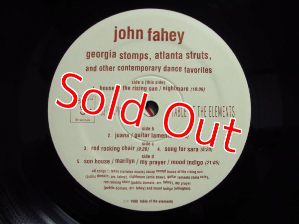 画像3: John Fahey / Georgia Stomps, Atlanta Struts, And Other Contemporary Dance Favorites (3)