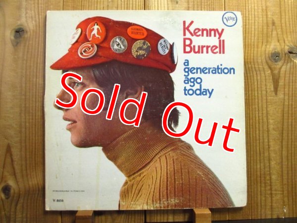 画像1: Kenny Burrell / A Generation Ago Today (白プロモ/MONO) (1)