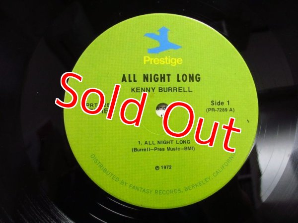画像3: Kenny Burrell / All Night Long (3)