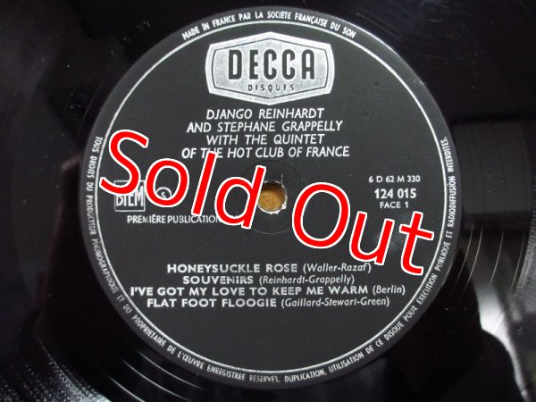 画像7: Django Reinhardt & Stephane Grappelly / Avec Le Quintette Du Hot Club De France（2枚セット） (7)