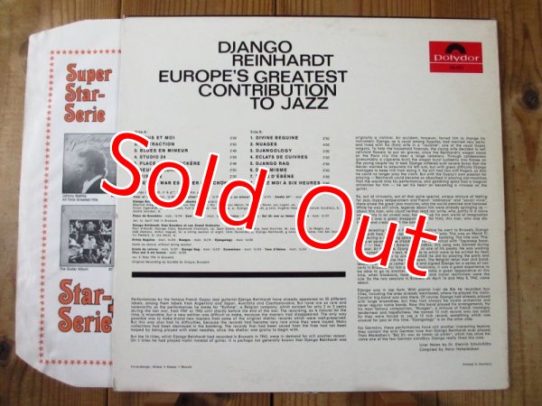 画像2: Django Reinhardt / Django Reinhardt Europe's Greatest Contribution To Jazz (2)