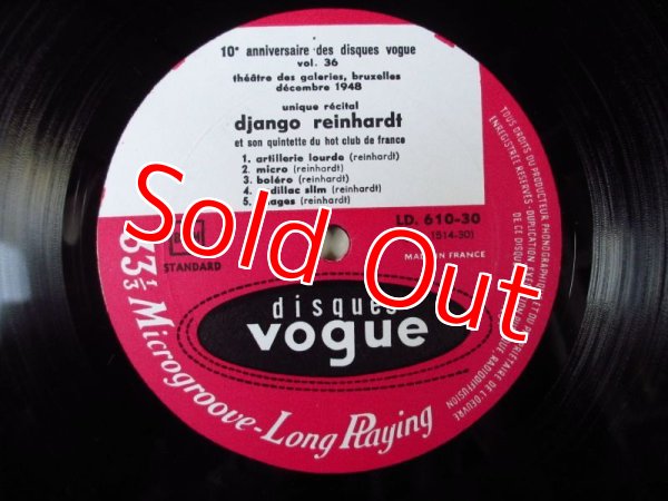 画像3: Django Reinhardt Et Son Quintette Du Hot Club De France / Concert A Bruxelles 1948 (3)