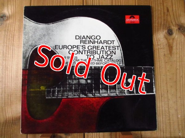 画像1: Django Reinhardt / Django Reinhardt Europe's Greatest Contribution To Jazz (1)