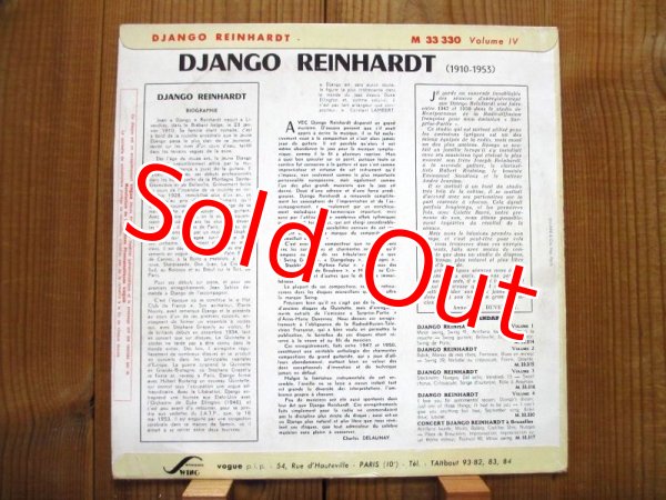 画像2: Django Reinhardt / Volume IV (2)