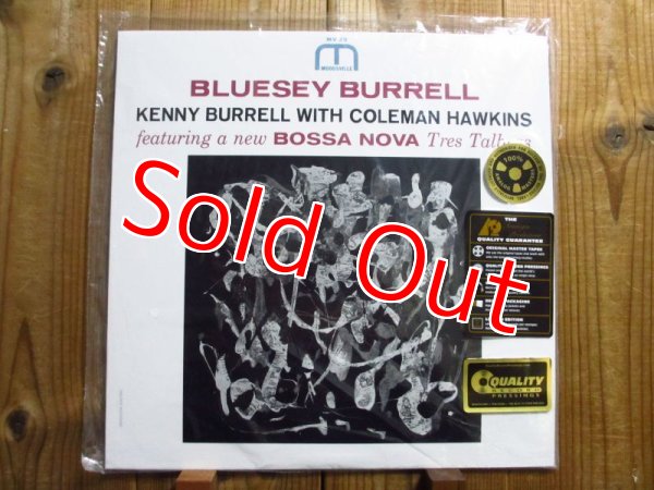 画像1: 現代最高の名エンジニア、ケビングレイとスティーブホフマンの名コンビによるリマスター盤！■Kenny Burrell With Coleman Hawkins / Bluesey Burrell (1)