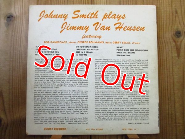 画像2: Johnny Smith / Plays Jimmy Van Heusen (2)