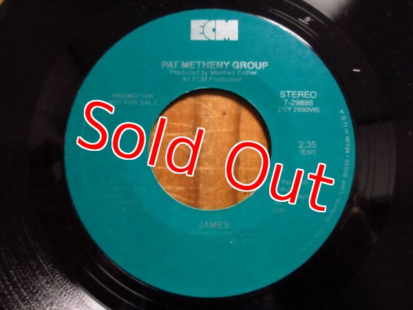 画像2: Pat Metheny Group / James (Promo Only EP) (2)