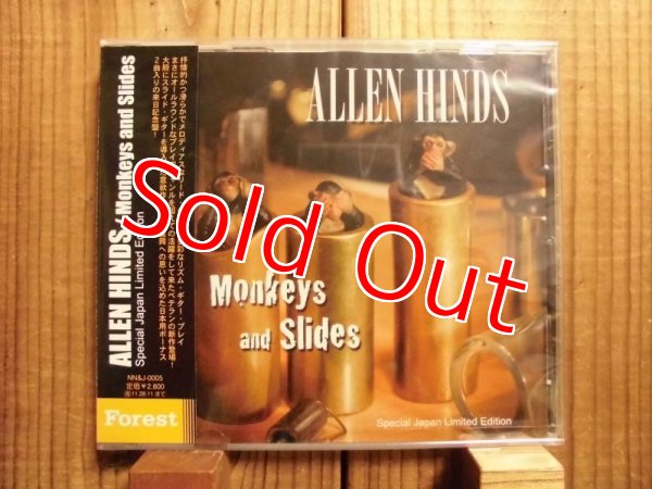 画像1: トリッキー且つ華麗なテクニックを持つ通好みのギタリスト！■Allen Hinds / Monkeys And Slides (1)