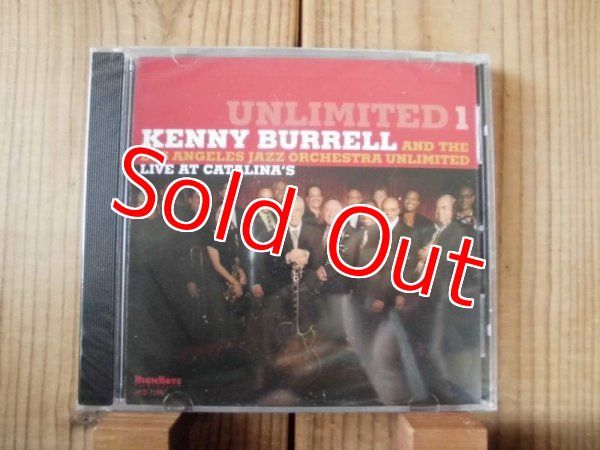 画像1: Kenny Burrell And The Los Angeles Jazz Orchestra Unlimited / Unlimited 1 - Live At Catalina's (1)