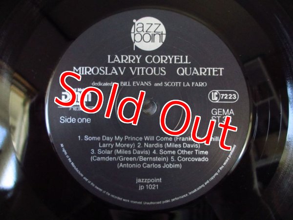画像3: Larry Coryell, Miroslav Vitous / Quartet - Dedicated To Bill Evans And Scott La Faro (3)