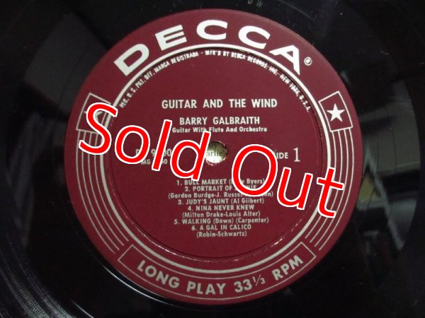 画像3: Barry Galbraith / Guitar And The Wind (3)