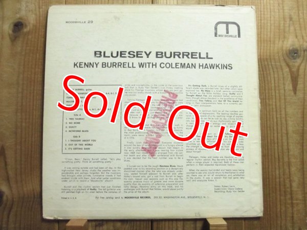 画像2: Kenny Burrell With Coleman Hawkins / Bluesey Burrell (2)