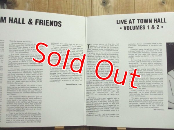 画像2: Jim Hall And Friends / Live At Town Hall Volumes 1 & 2 (2)