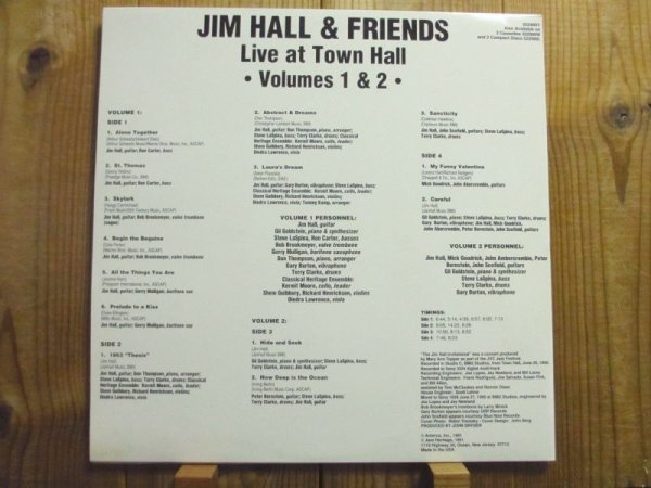 画像3: Jim Hall And Friends / Live At Town Hall Volumes 1 & 2 (3)