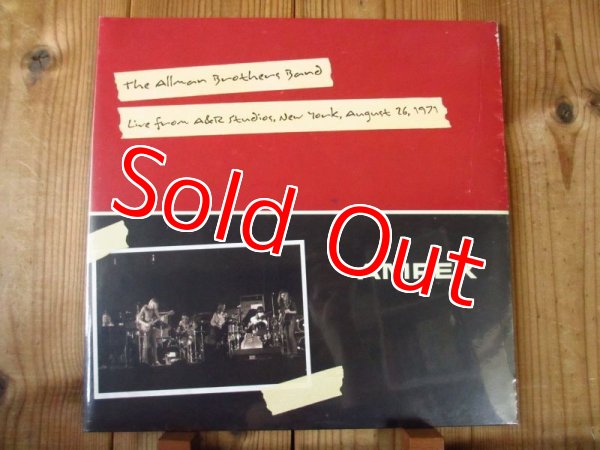 画像1: オールマン・ブラザーズ・バンドの71年ラジオ放送音源ライブがLP化！■The Allman Brothers Band / Live From A&R Studios, New York, August 26, 1971 (1)
